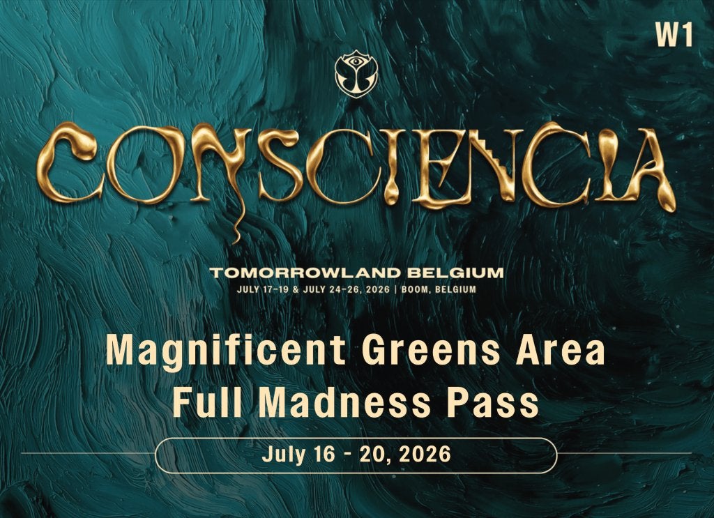 Tomorrowland Full Madness + DreamVille - Week-end 1, Tickets & Billets, Une personne, Plusieurs jours