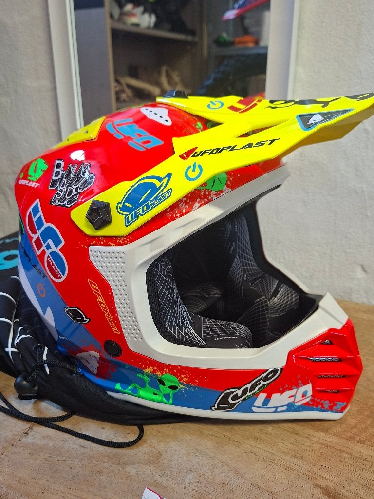 Crosshelm ufo, Motoren, Kinderen, Offroadhelm, Nieuw zonder kaartje, S