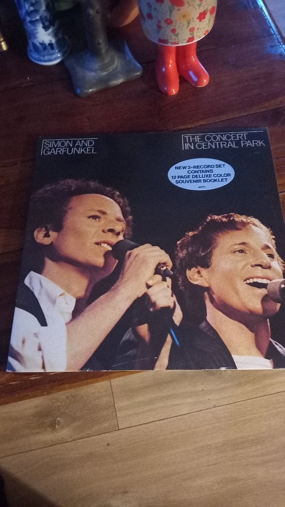 vinyl 33T simon & garfunkel "the concert in central park", Ophalen, Zo goed als nieuw, Pop