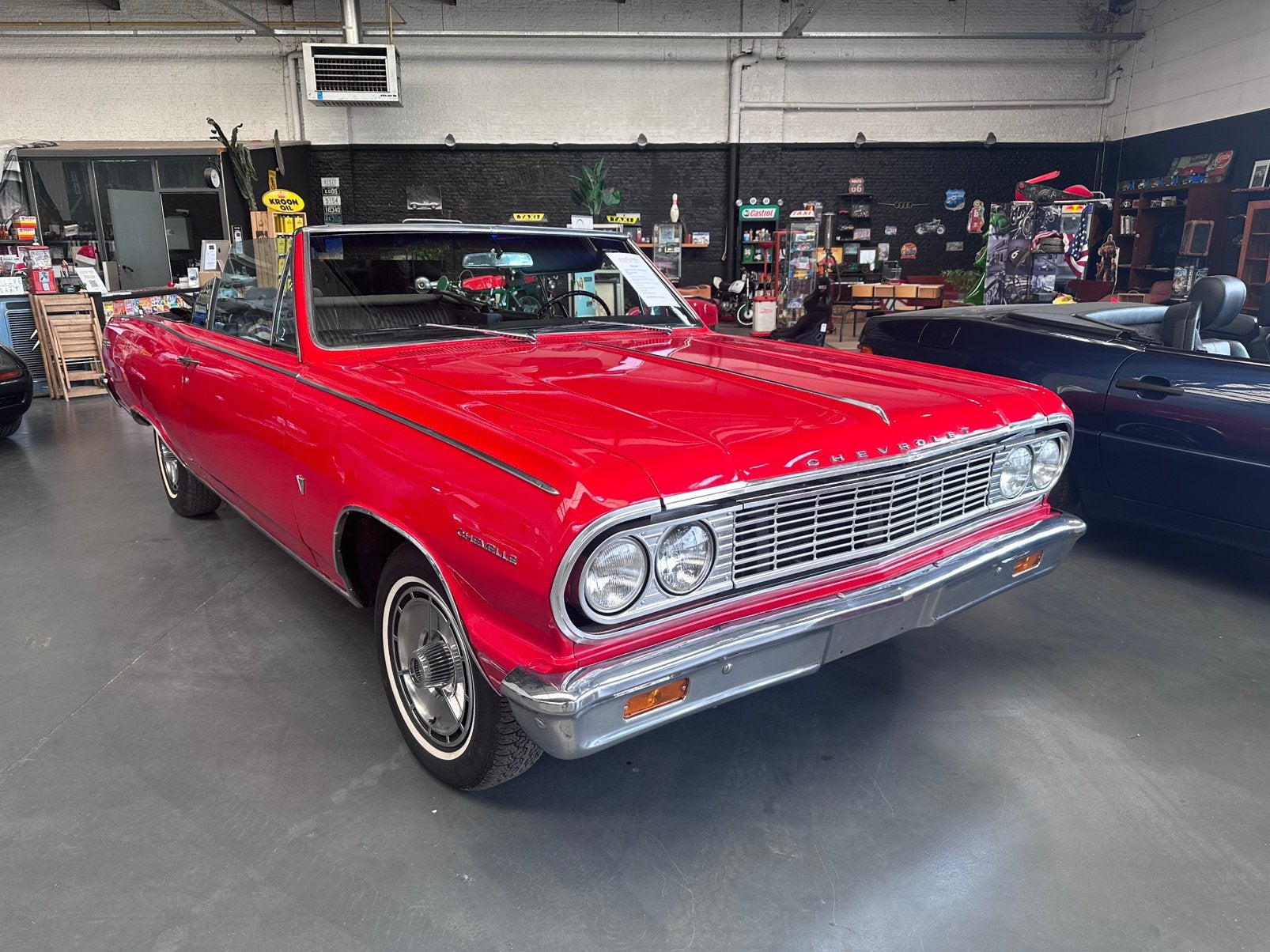 Chevelle Malibu cabrio “SuperSport” - 327 V8 - origineel, 5400 cm³, Entreprise, Noir, 2 portes