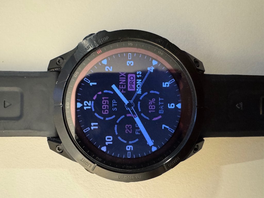 Fenix 7 Sapphire Solar - 47mm, Ophalen, Conditie, Zwart, Garmin