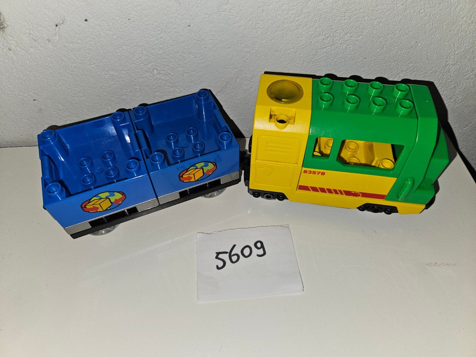 Train électrique Duplo 5609, Enlèvement ou Envoi, Duplo