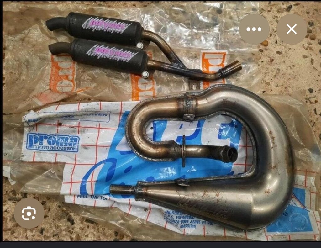Proma Polymer met uitlaatregelschroef voor Honda Camino, Envoi, Pot d'échappement