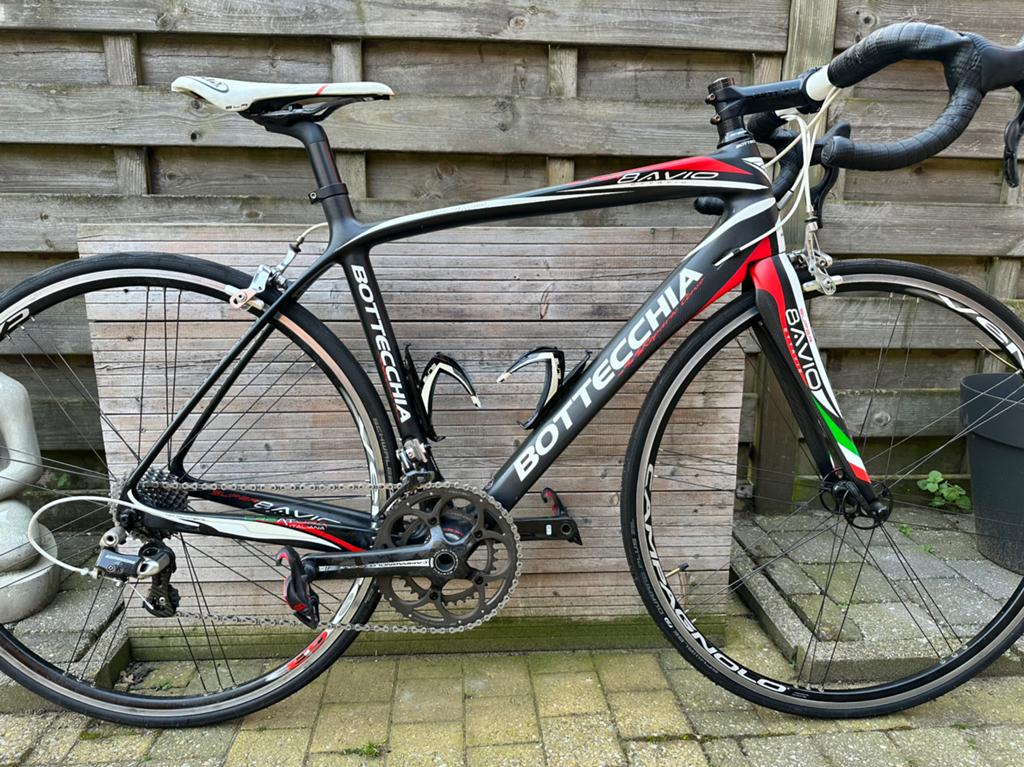 Bottecchia 8Avio koersfiets Full Carbon, Ophalen, Zo goed als nieuw, Carbon