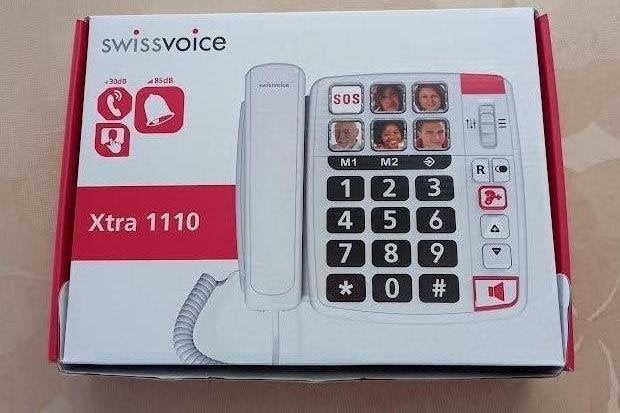 Telefoon Swissvoice Xtra 1110 x 2 stuks, Telecommunicatie, Vaste telefoons | Niet Draadloos, Ophalen of Verzenden, Zo goed als nieuw