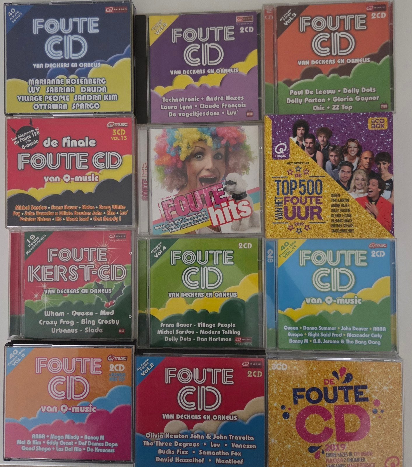 lot foute cd's, Ophalen of Verzenden