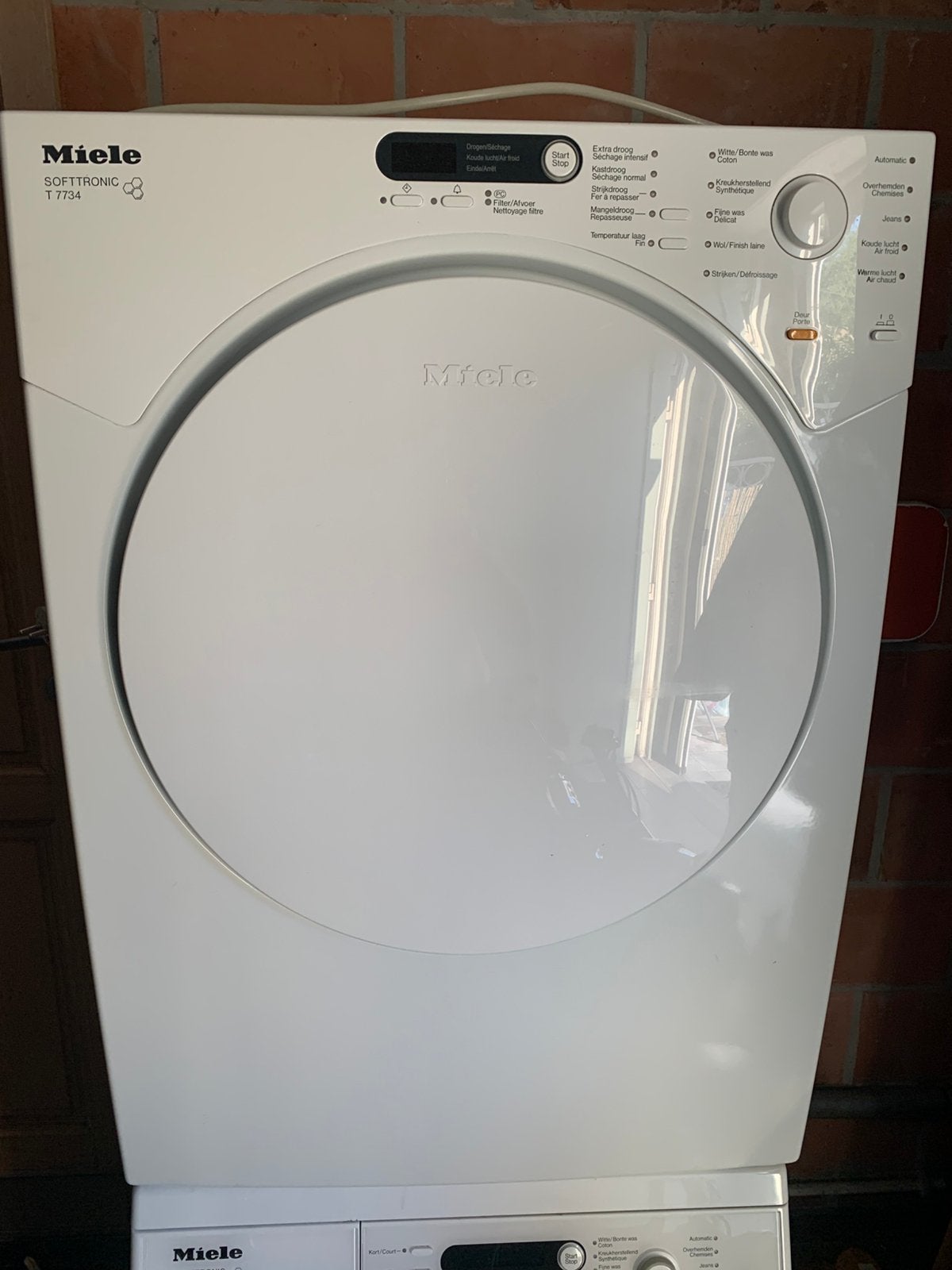 Miele droogkast T7734, Elektronische apparatuur, Droogkasten, Ophalen, Zo goed als nieuw