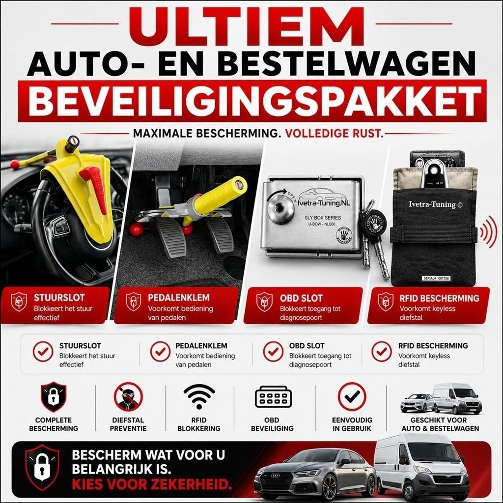 Beveiligingspakket Volkswagen | Beveiliging Volkswagen, Verzenden, Nieuw
