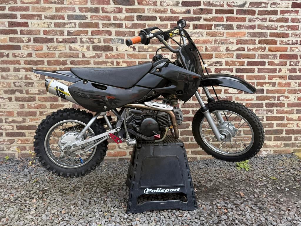 Kawasaki KLX-110, Suzuki DRZ-110, Vélos & Vélomoteurs, 3 vitesses, 110 cm³, Enlèvement, Utilisé