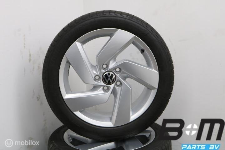 ORIGINEEL! 17 inch velgen VW Golf - VW Caddy! 5H0601025E, Auto-onderdelen, Gebruikt, Banden en Velgen, 17 inch, Personenwagen