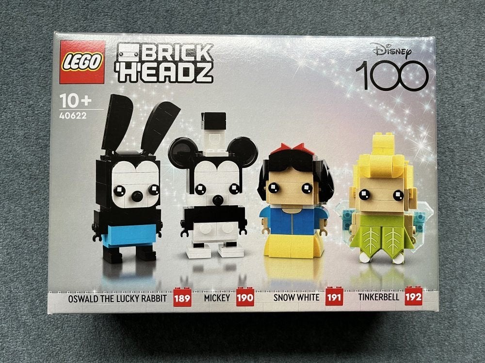 Lego 40622 Brickheadz Disney 100th Celebration NIEUW SEALED, Neuf, Non ouvert/scellé, Enlèvement ou Envoi, BrickHeadz