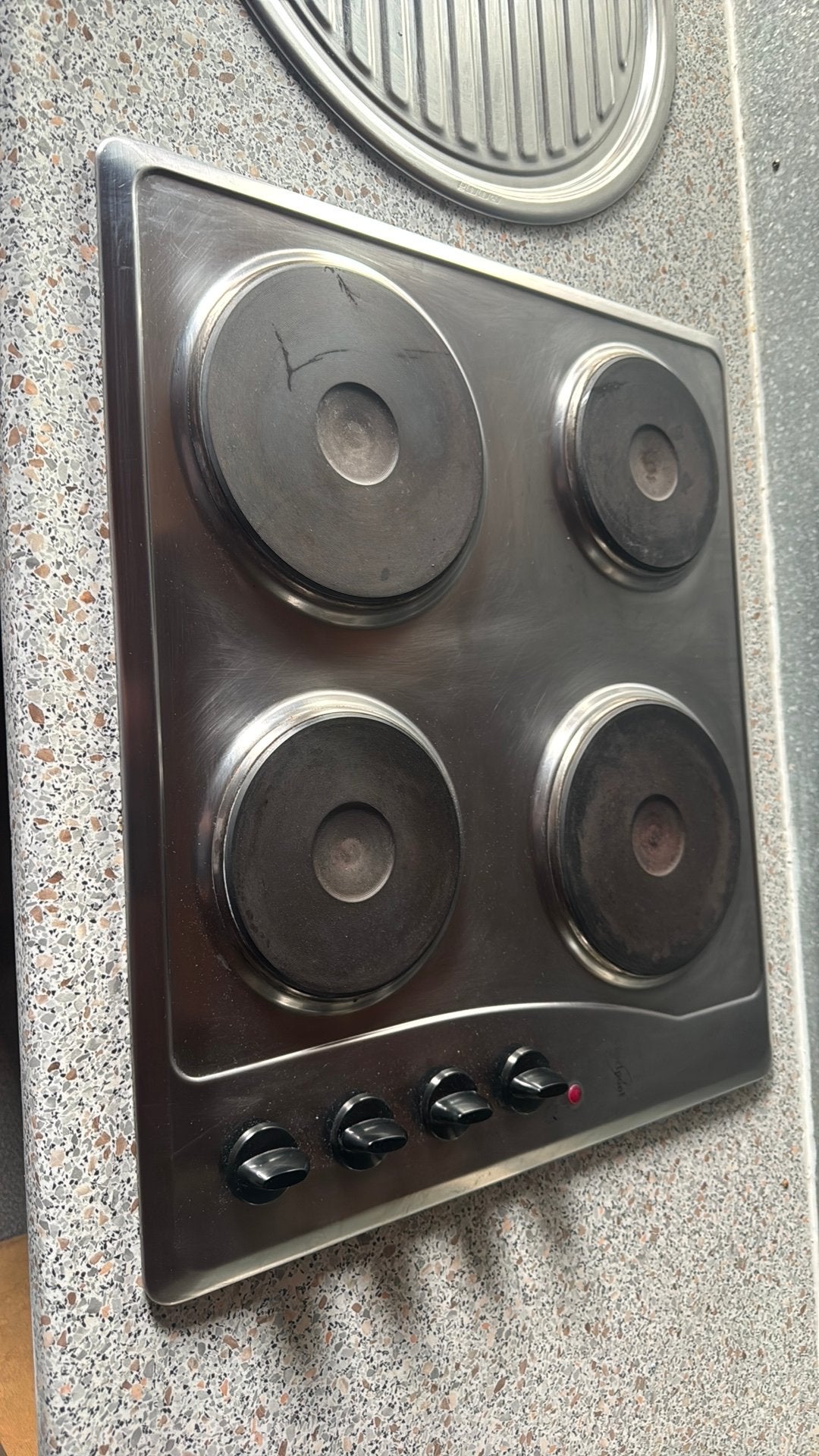 Taque électrique whirlpool, Electroménager, 4 zones de cuisson, Encastré, Enlèvement, Utilisé
