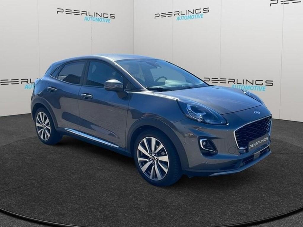 Ford Puma Ecoboost mHEV Titanium X, 121 g/km, Puma, Parkeersensor, Zwart