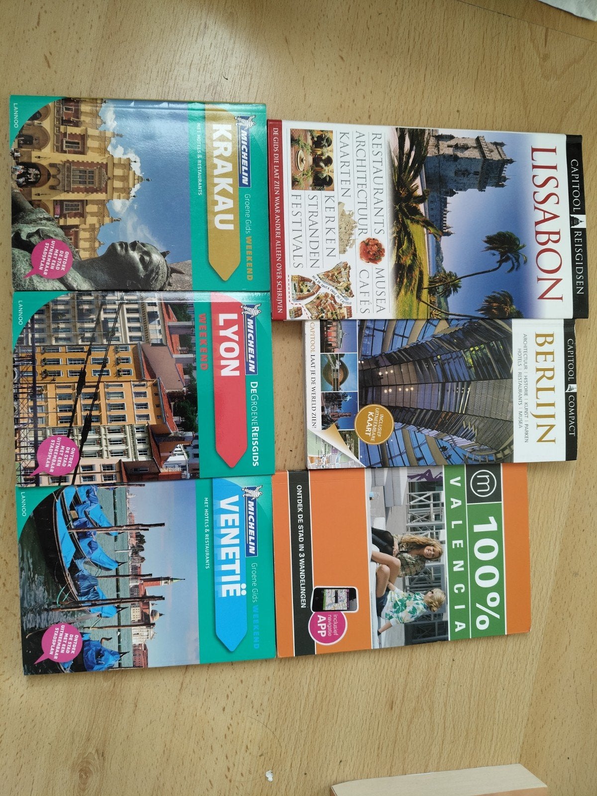 reisgidsen citytrips Europa, Ophalen of Verzenden