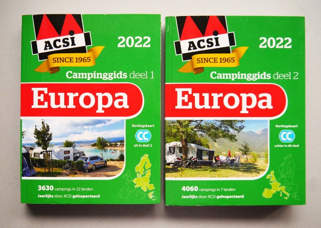 ACSI Campinggids Europa, Boeken, Ophalen of Verzenden, Nieuw, Europa, Campinggids