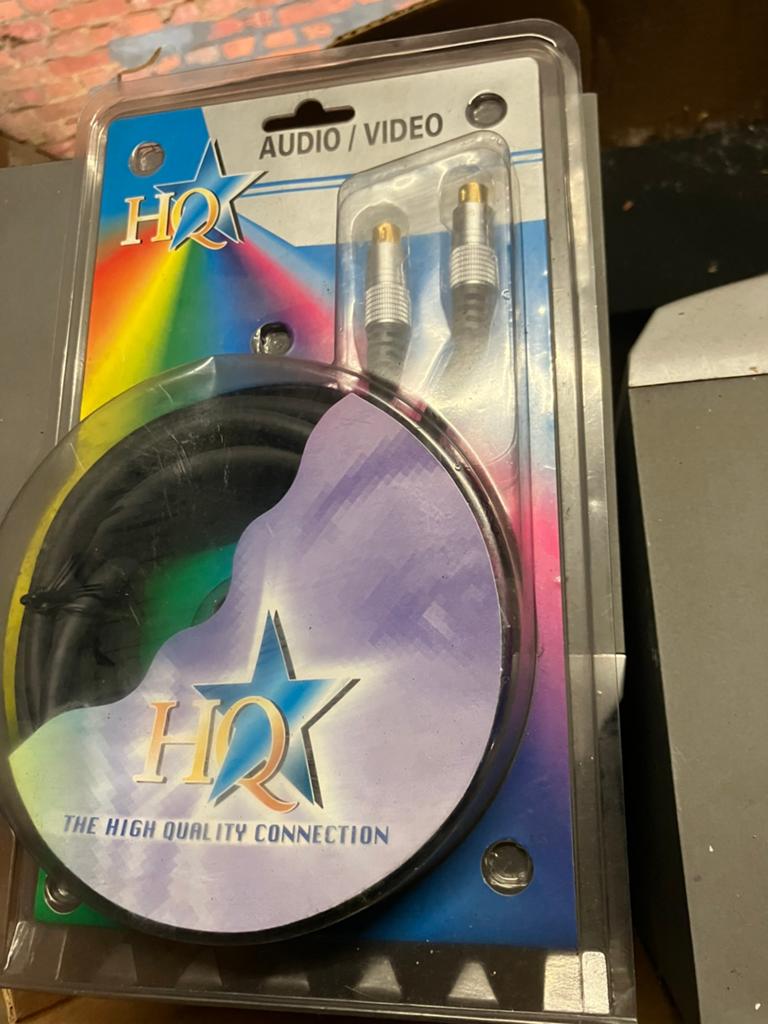 NIEUW: HQ VHS kabel van 5 meter, Informatique & Logiciels, Pc & Câble réseau, Enlèvement, Neuf