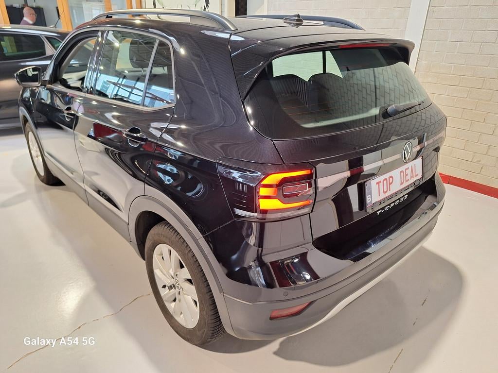 Volkswagen T-Cross T-CROSS 1.0TSI 5MT 70kW - 12M WARRANTY -, Auto's, Gebruikt, Parkeersensor, 95 pk, Zwart