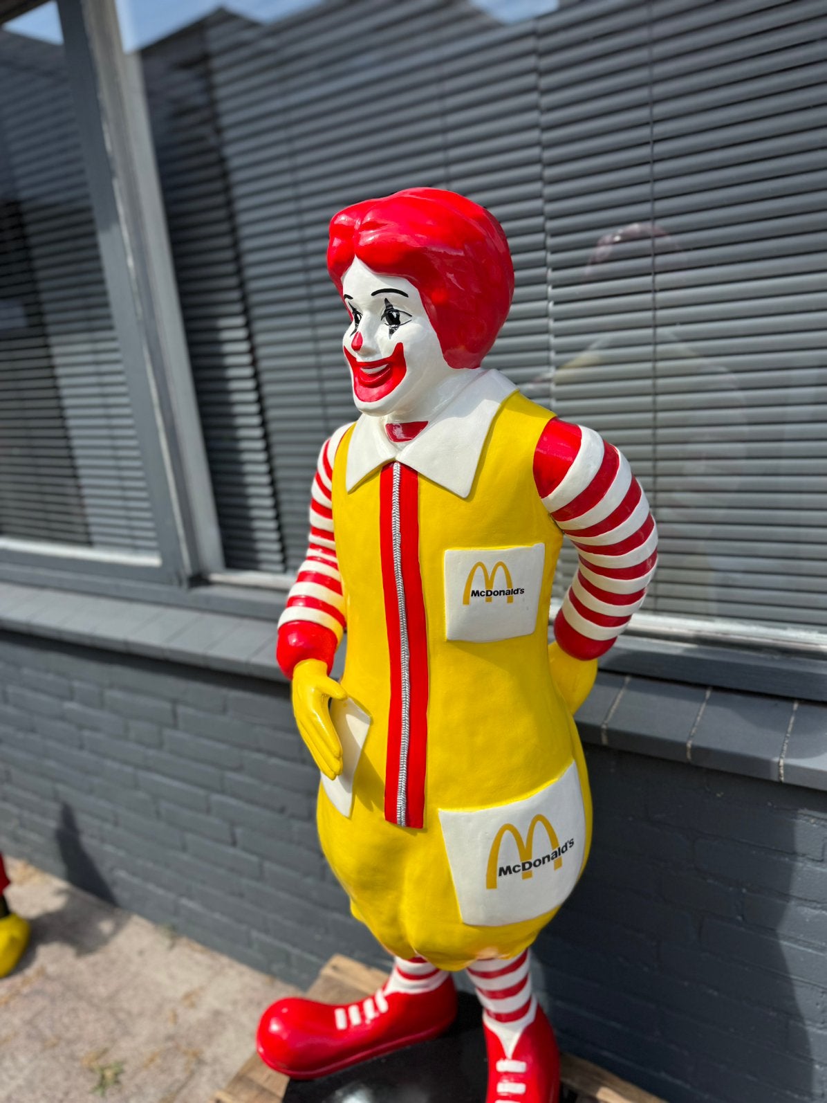 Groot MC Donalds reclame beeld, Ophalen, Gebruikt, Reclamebord