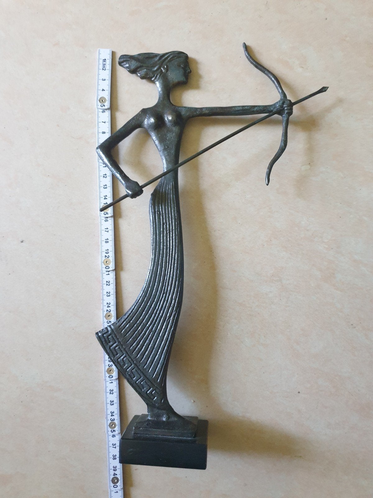 Statue grecque en bronze, faire offre, Enlèvement ou Envoi, Utilisé