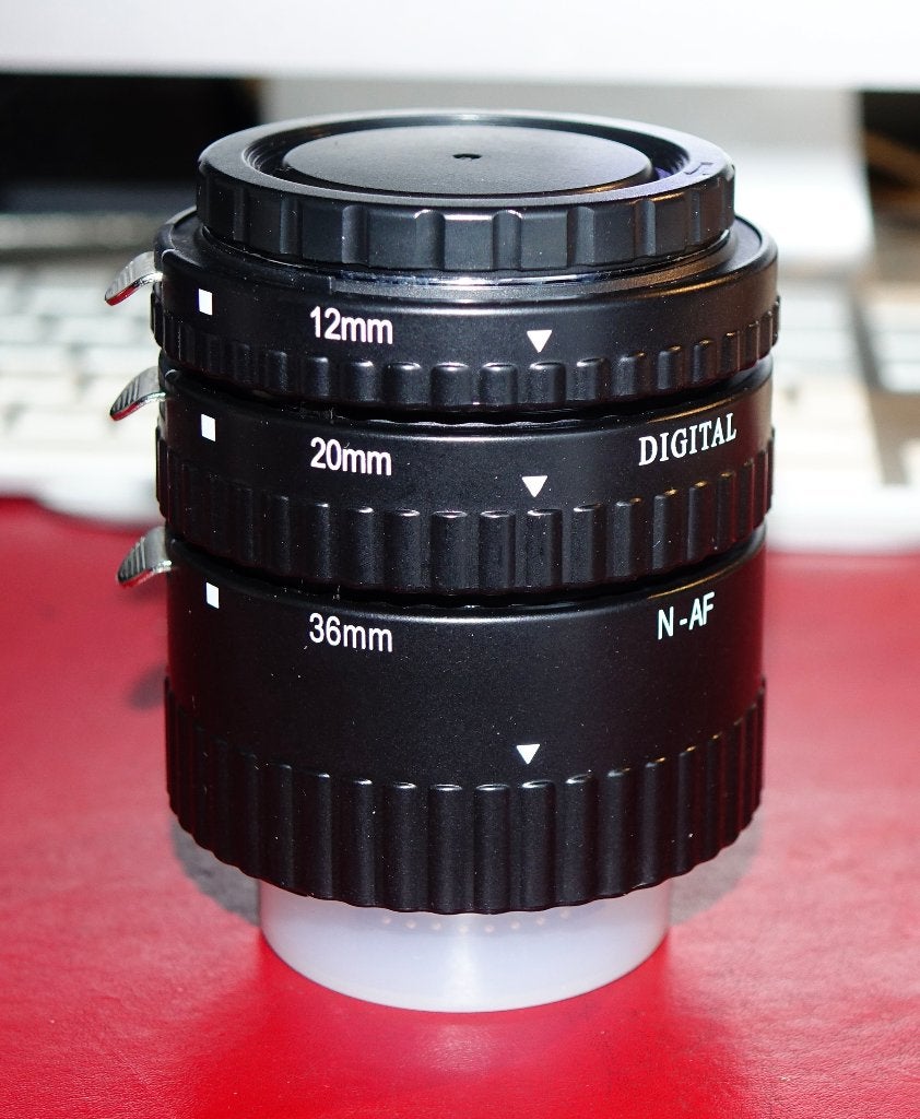 Macro ringen van Meike voor NIKON 12 ,20 en 36mm, Audio, Tv en Foto, Ophalen of Verzenden, Nieuw, Nikon, Voorzetlens/converter