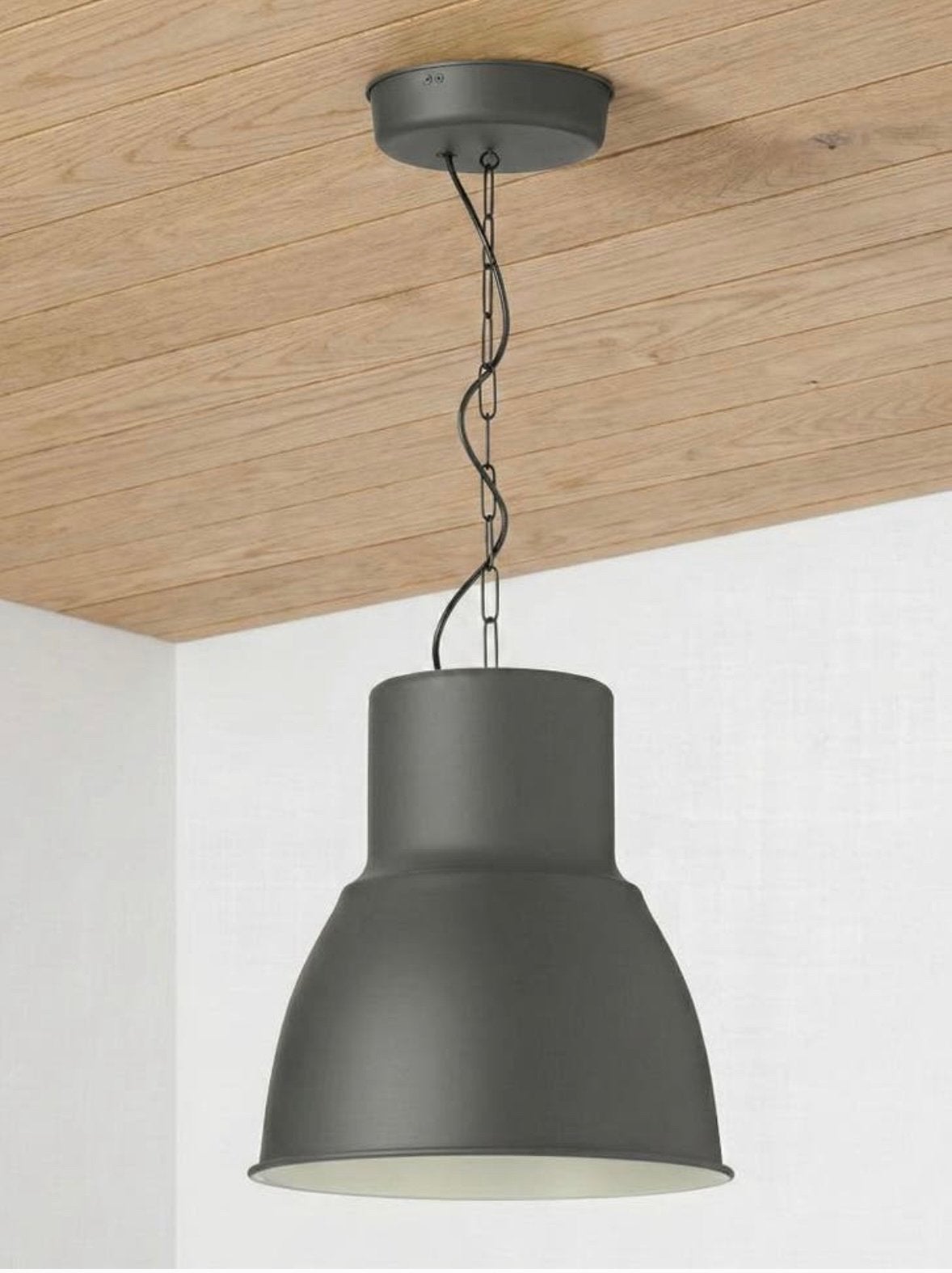 Suspension ikea hektar diametre 38cm, Enlèvement, Comme neuf