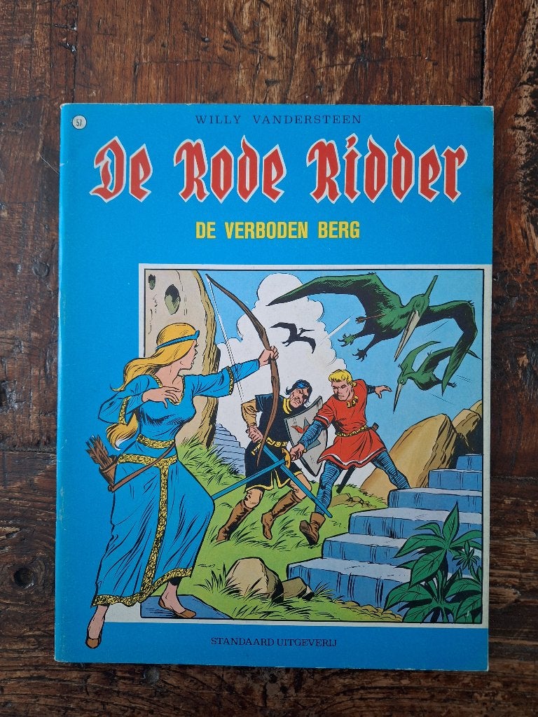 de rode ridder 57: de verboden berg, Eén stripboek, Ophalen of Verzenden, Zo goed als nieuw