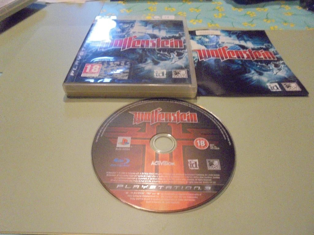 Playstation 3 Wolfenstein (CIB), Games en Spelcomputers, Games | Sony PlayStation 3, 1 speler, Verzenden, Zo goed als nieuw, Vanaf 16 jaar