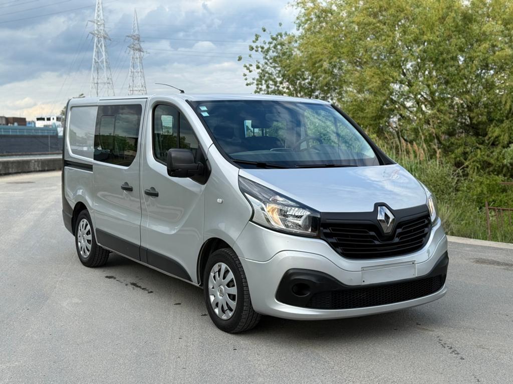 Renault trafic 2018 5plaats 1.6 diesel, Autos, Euro 6, Particulier, Verrouillage central, 1600 cm³