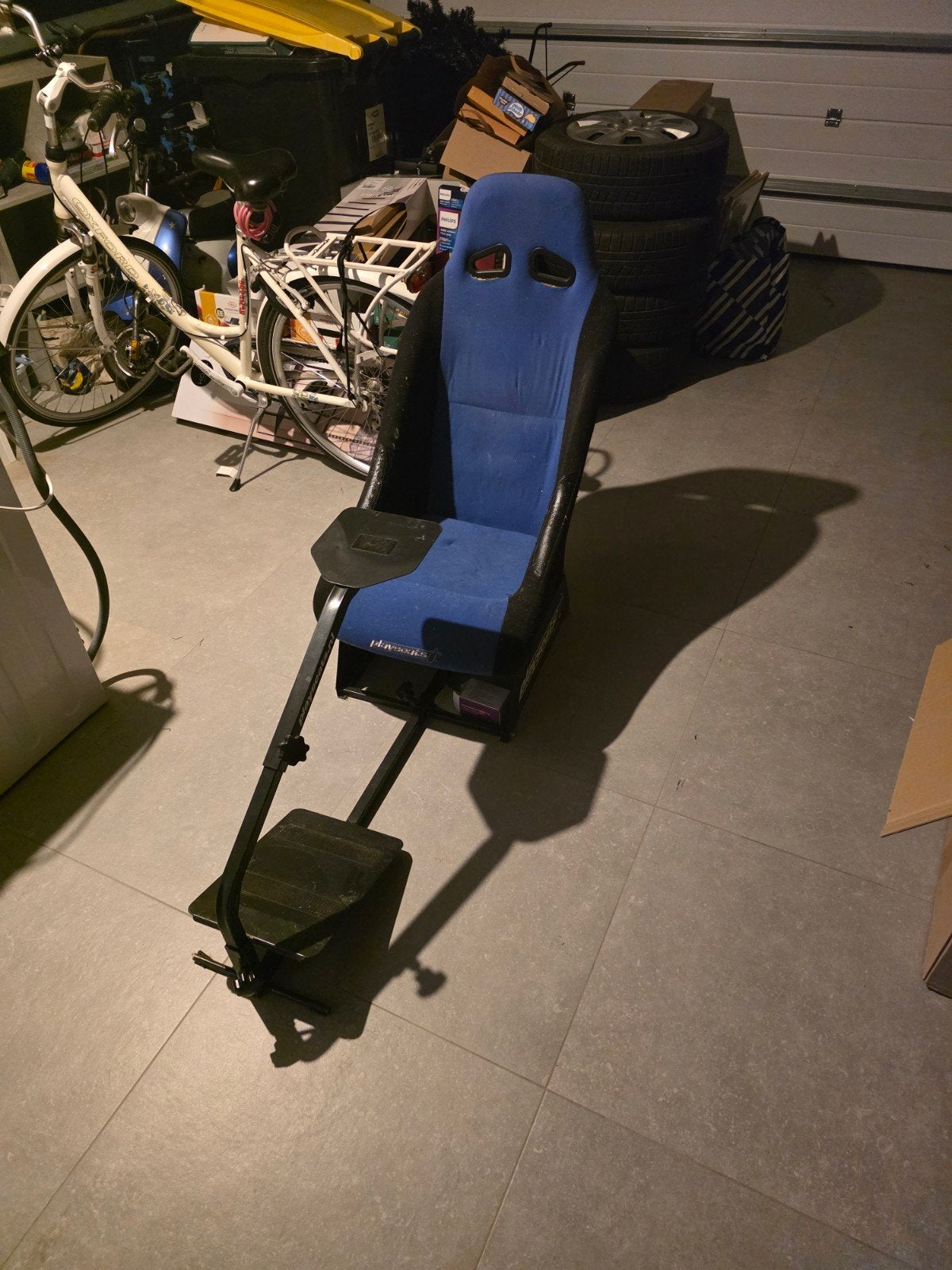 Playseat voor playstation, Ophalen