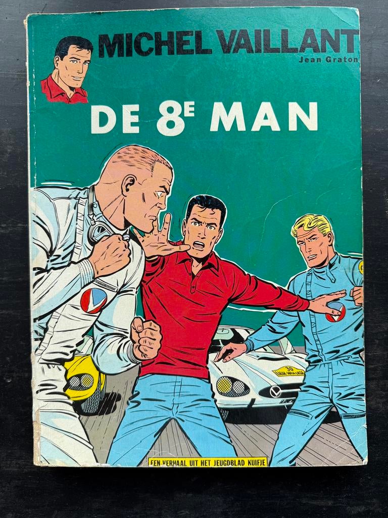 Michel Vaillant strip boek, Boeken, Stripverhalen, Eén stripboek, Ophalen of Verzenden, Gelezen