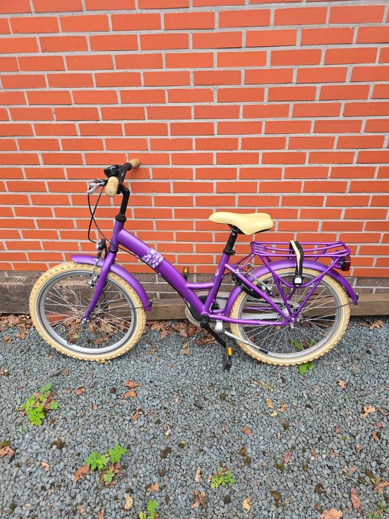 Meisjesfiets Paars, Fietsen en Brommers, Ophalen, 24 inch