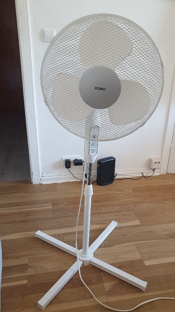 Domo Pedestal Fan, Ophalen, Zo goed als nieuw, Vloerventilator