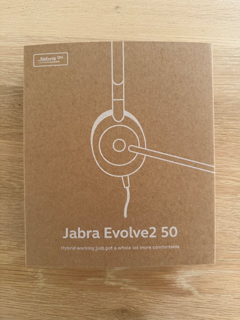 Jabra Evolve2 50 headset - NIEUW, Ophalen, Nieuw, On-ear, Jabra