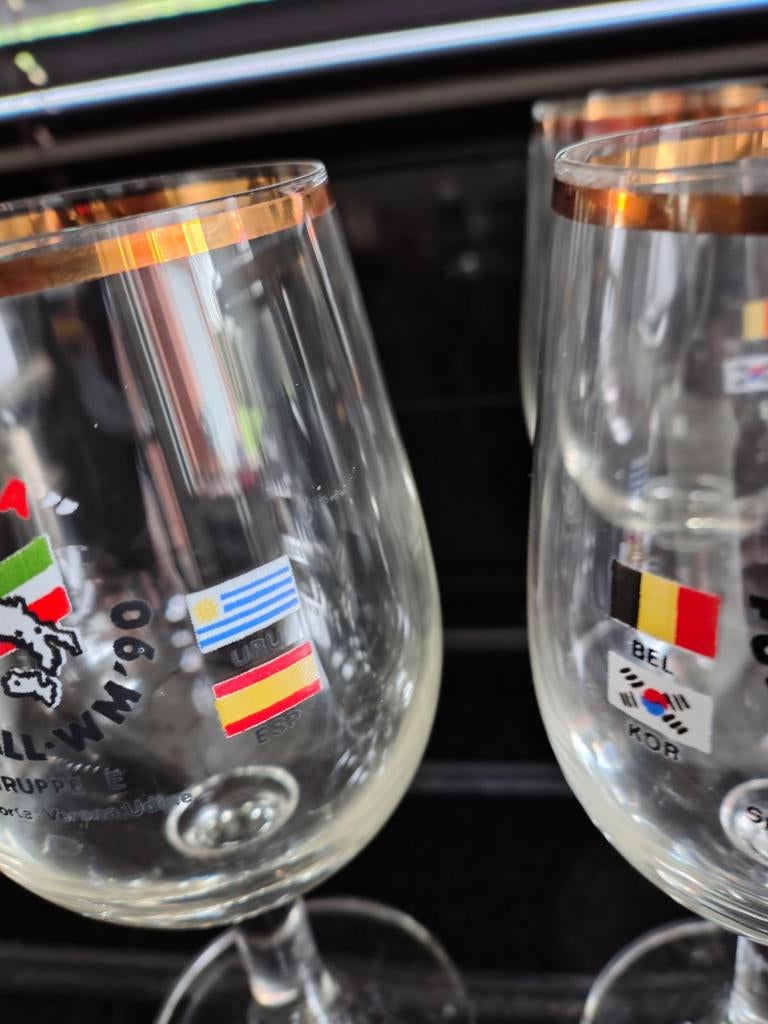 6 glazen van voetbal., Verzamelen, Ophalen