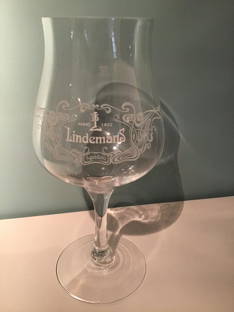 Lindemans glas 3l, Verzamelen, Ophalen, Zo goed als nieuw