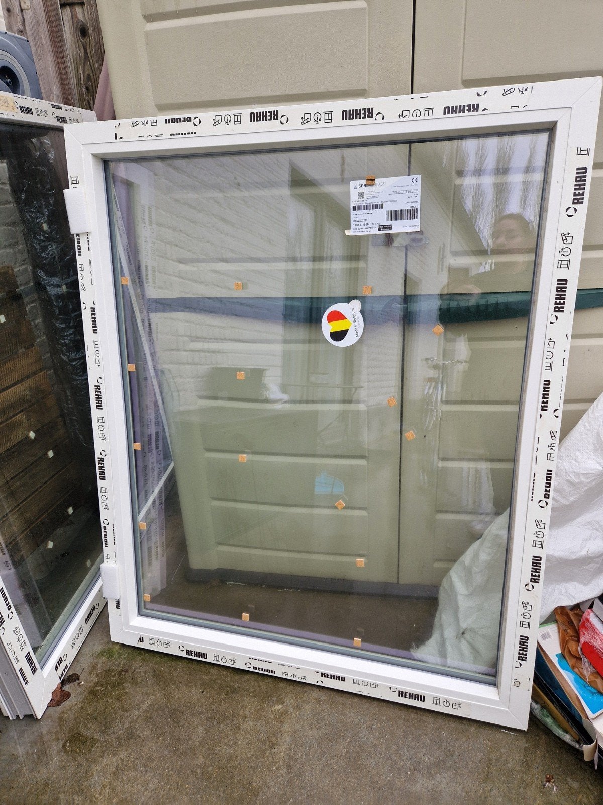 châssis fixe neufs, Neuf, Double vitrage, Enlèvement, 120 à 160 cm