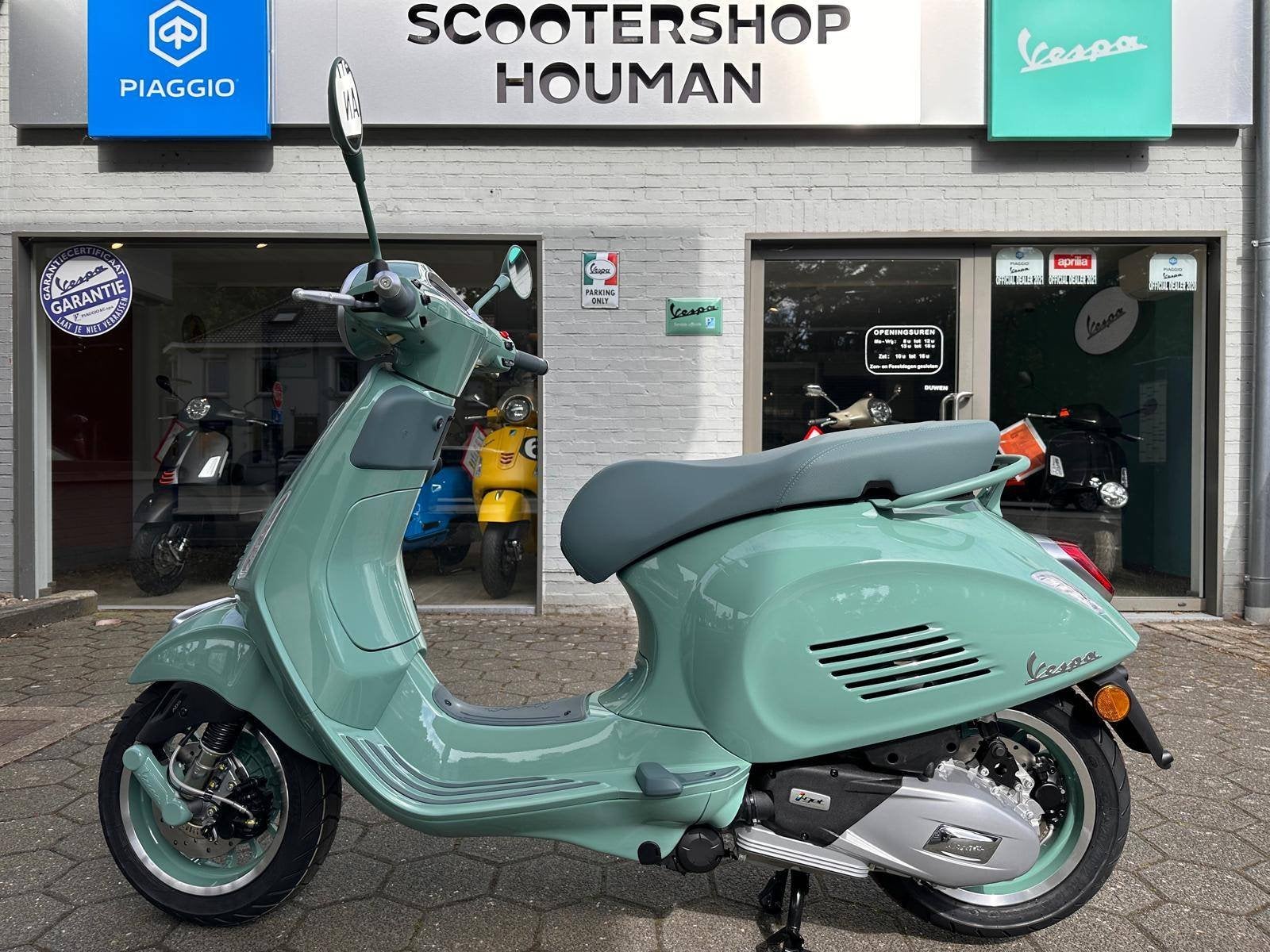 Vespa Primavera 125 cc Verde 80th (nr.8), Fietsen en Brommers, Nieuw, Benzine, Overige modellen