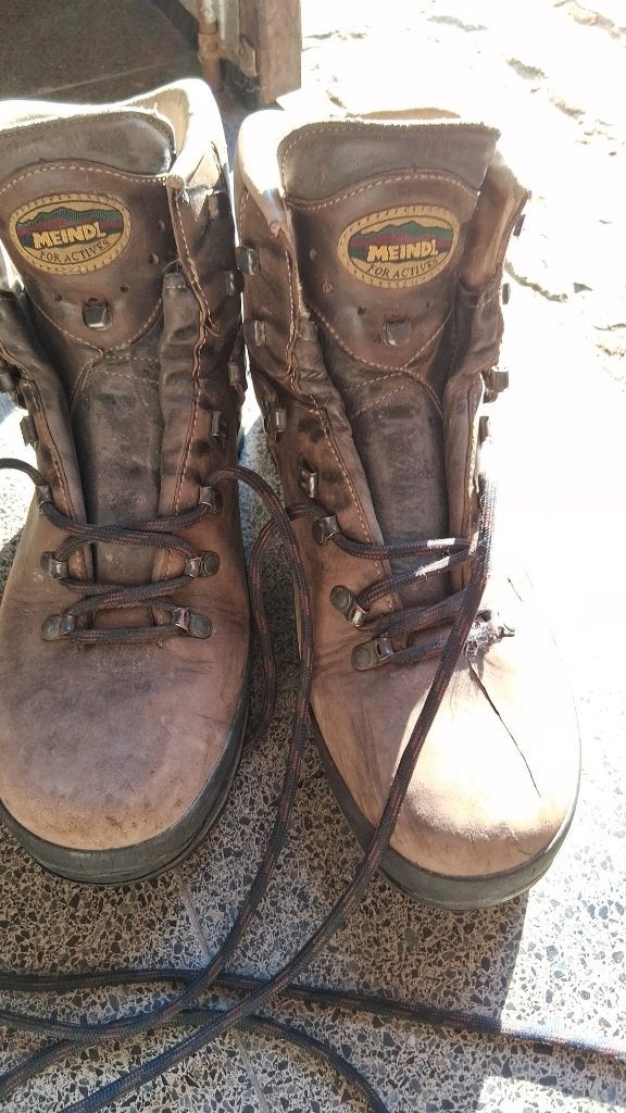 Chaussures de randonnée Meindl, Enlèvement, Utilisé, Chaussures