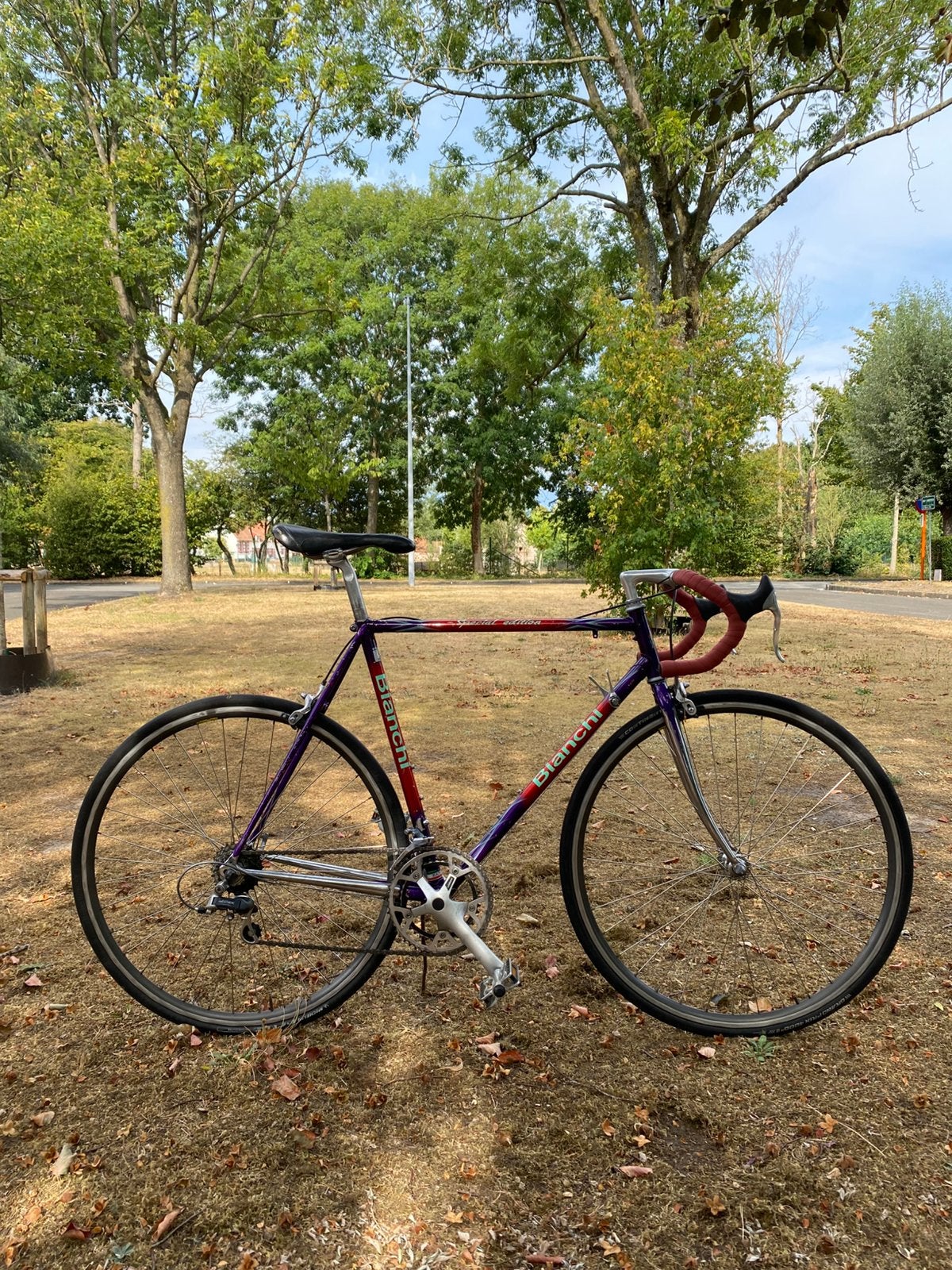 Bianchi retro koersfiets, Ophalen, Zo goed als nieuw