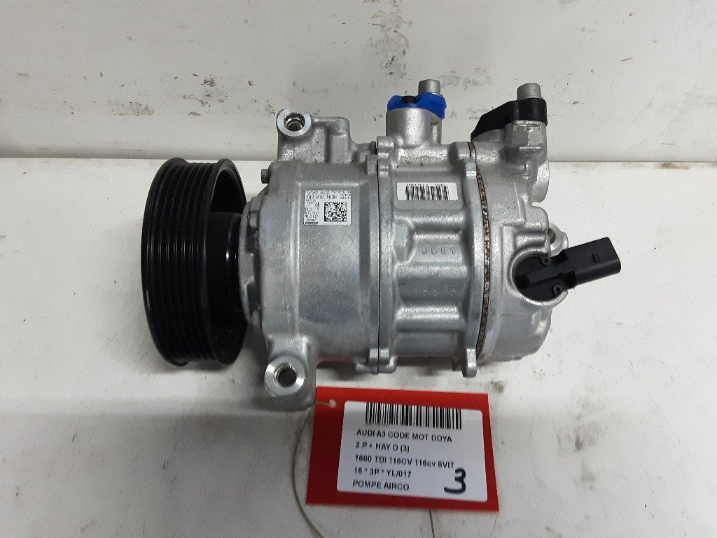 COMPRESSEUR CLIMATISATION Audi A3 (8V1 / 8VK) (5Q0816803H), Auto-Union-Straße  1,
85057  Ingolstadt, DE, Info@audi.de, Audi, Utilisé