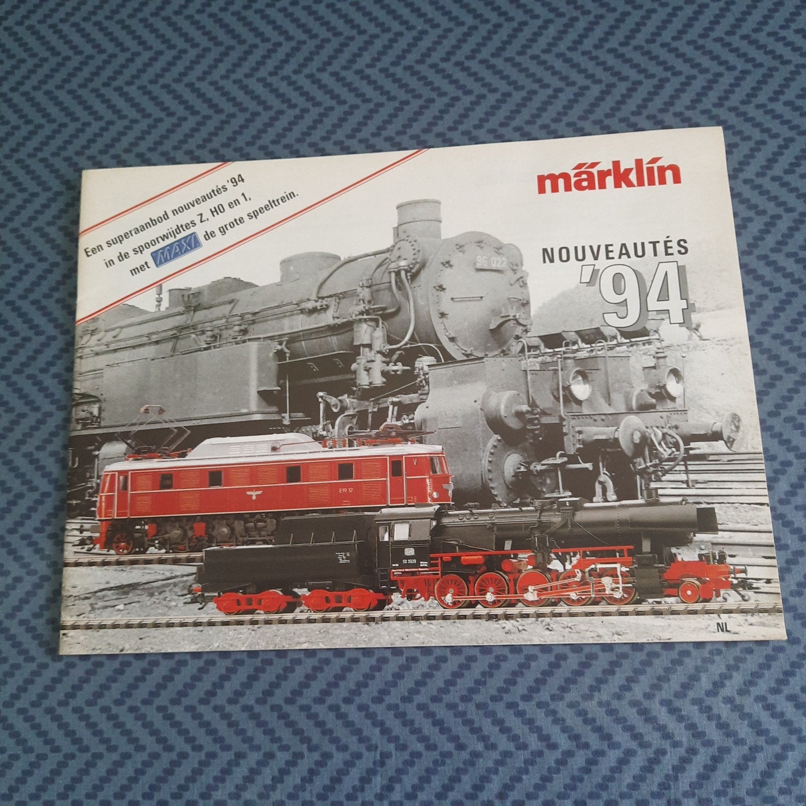 MARKLIN * FOLDER/CATALOGUS * VINTAGE * 1994 *, Hobby en Vrije tijd, Modeltreinen | Overige schalen, Ophalen, Zo goed als nieuw