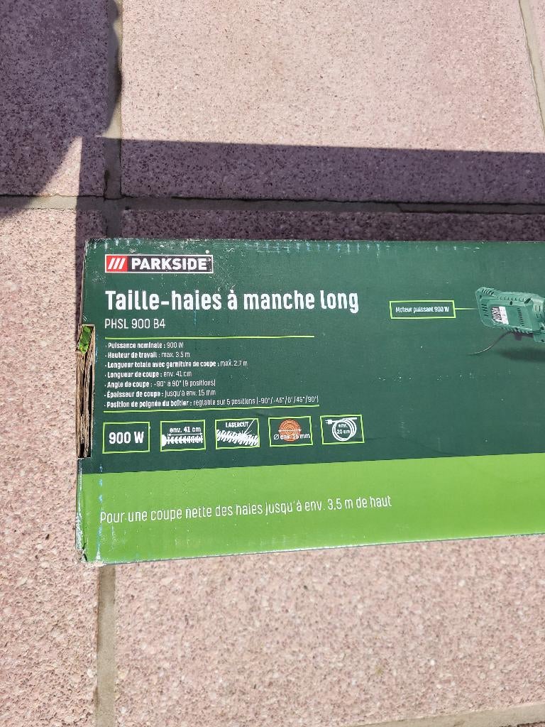 Heggenschaar met lange steel, Ophalen of Verzenden, Nieuw, Elektrisch, Parkside
