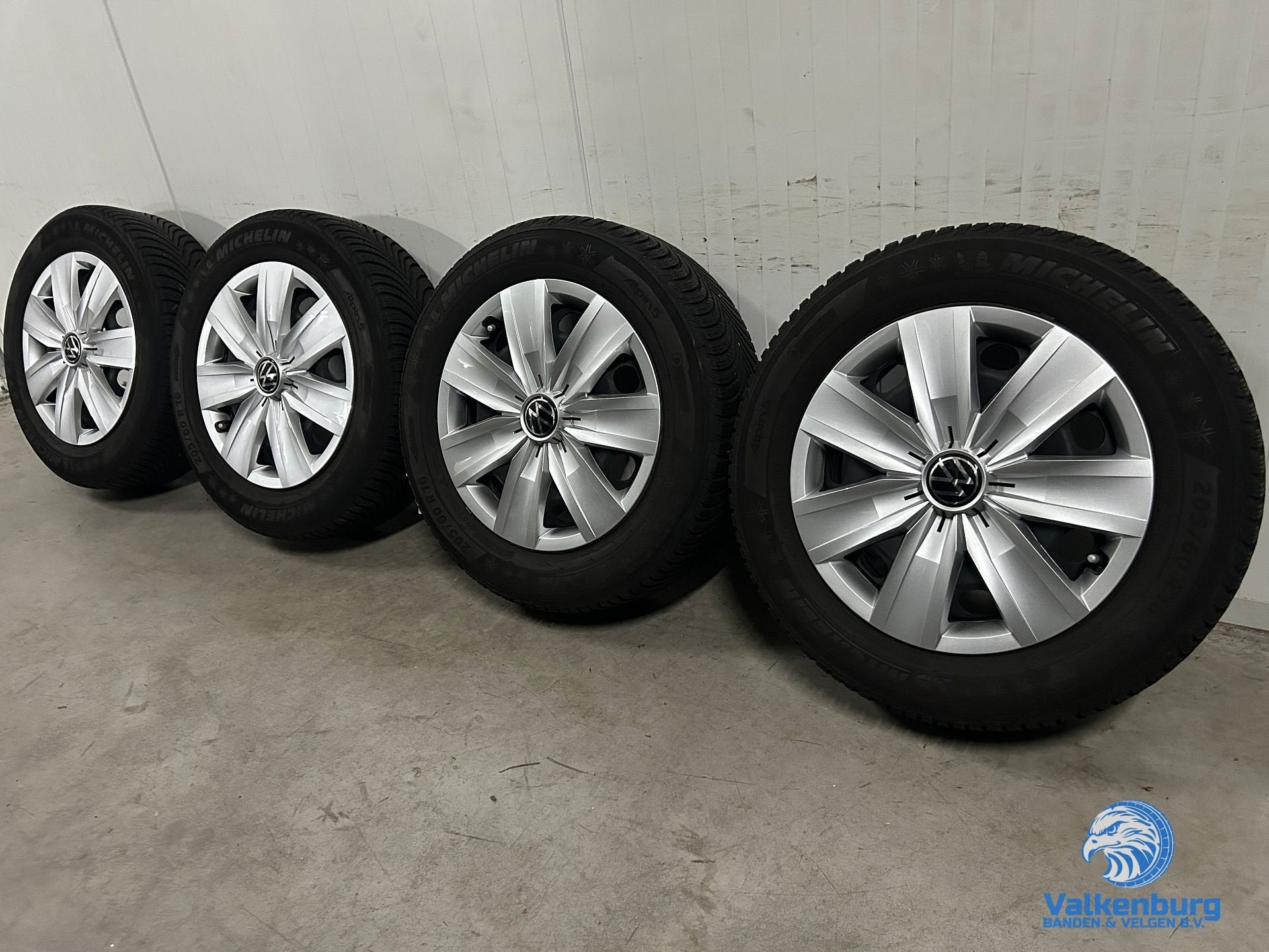 7mm! Originele VW Passat T-Roc Audi Q2 Skoda Karoq 16 inch s, Gebruikt, -, Banden en Velgen, -