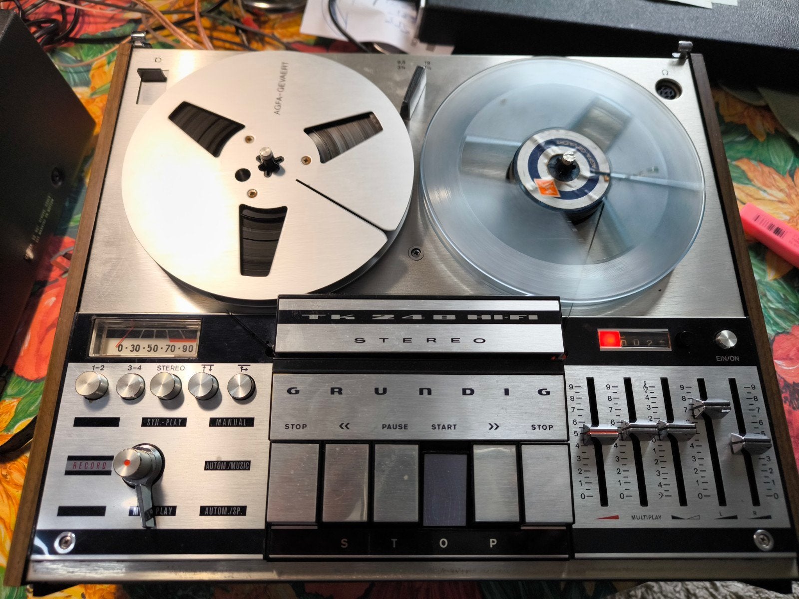 Enregistreur a bandes VINTAGE, Audio, Tv en Foto, Bandrecorder, Ophalen