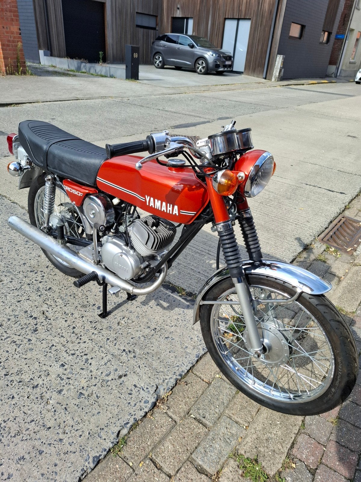 yamaha rd50dx, Enlèvement, Yamaha