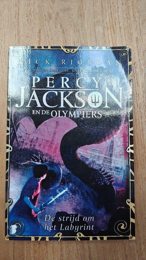 Percy Jackson De strijd om het labyrint, Boeken, Ophalen of Verzenden, Gelezen, Rick Riordan