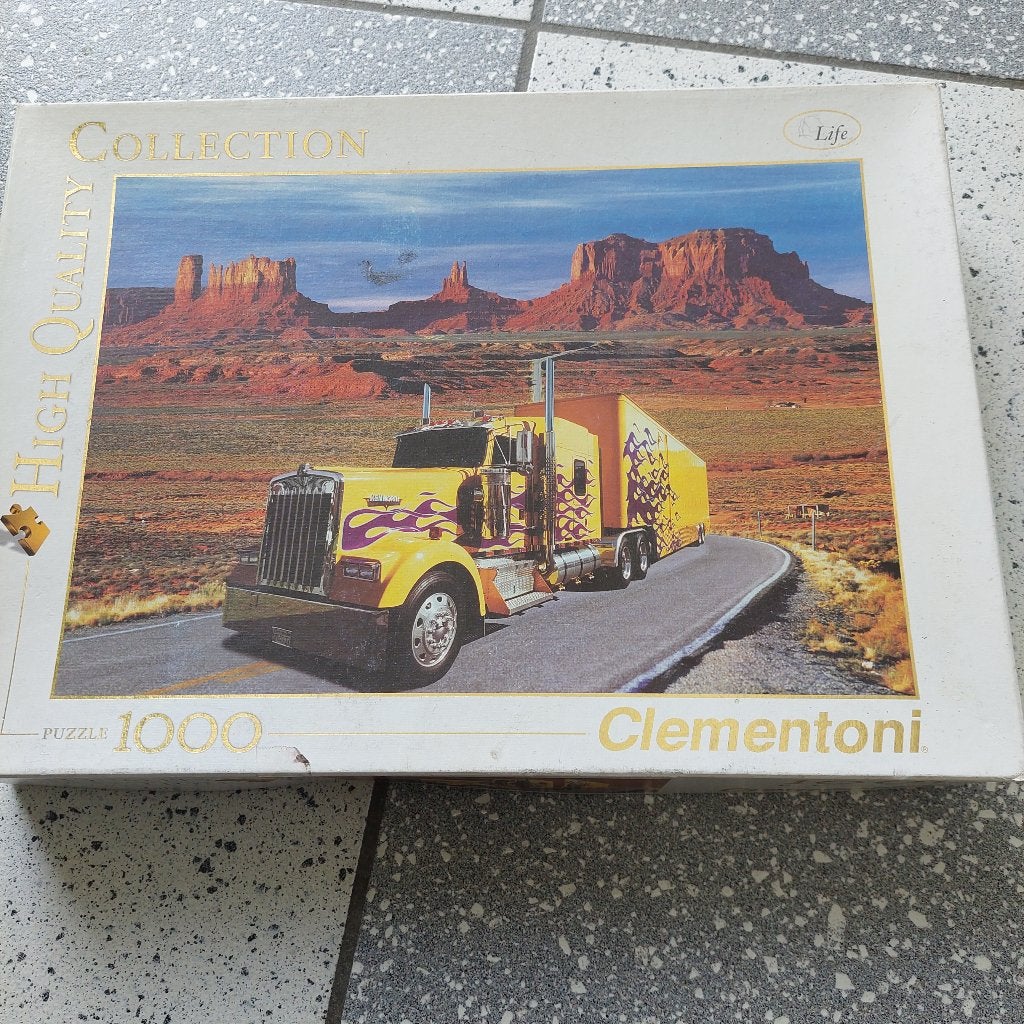Puzzel 1000 stukjes, Ophalen of Verzenden, 500 t/m 1500 stukjes, Gebruikt, Legpuzzel