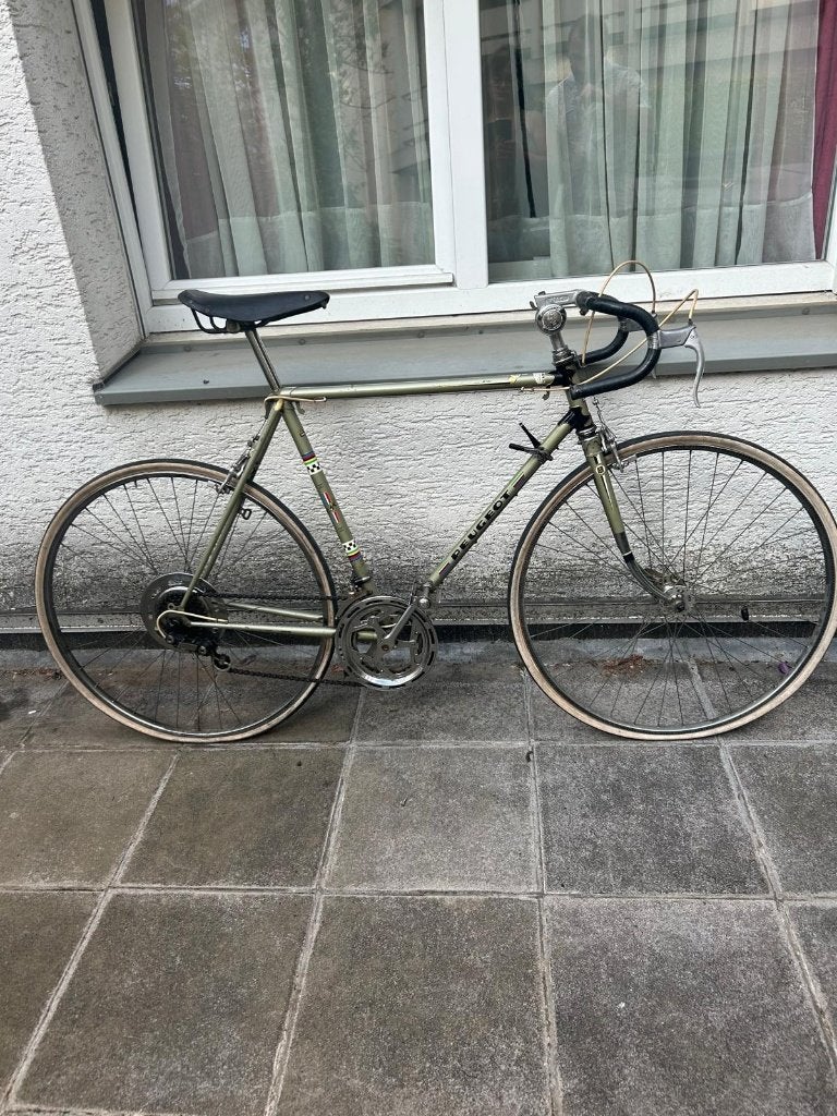 Vélo Peugeot vintage, 10 à 15 vitesses, Frein sur jante, 65 cm ou plus, Enlèvement