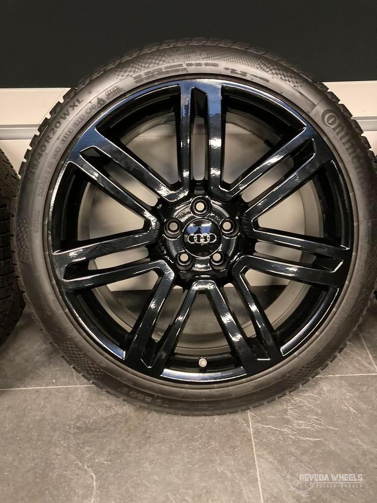 20'' originele Audi RS6 C7 velgen + winterbanden 5x112 4G0 6, Autos : Pièces & Accessoires, Pneus & Jantes, Pneus et Jantes, Pneus hiver