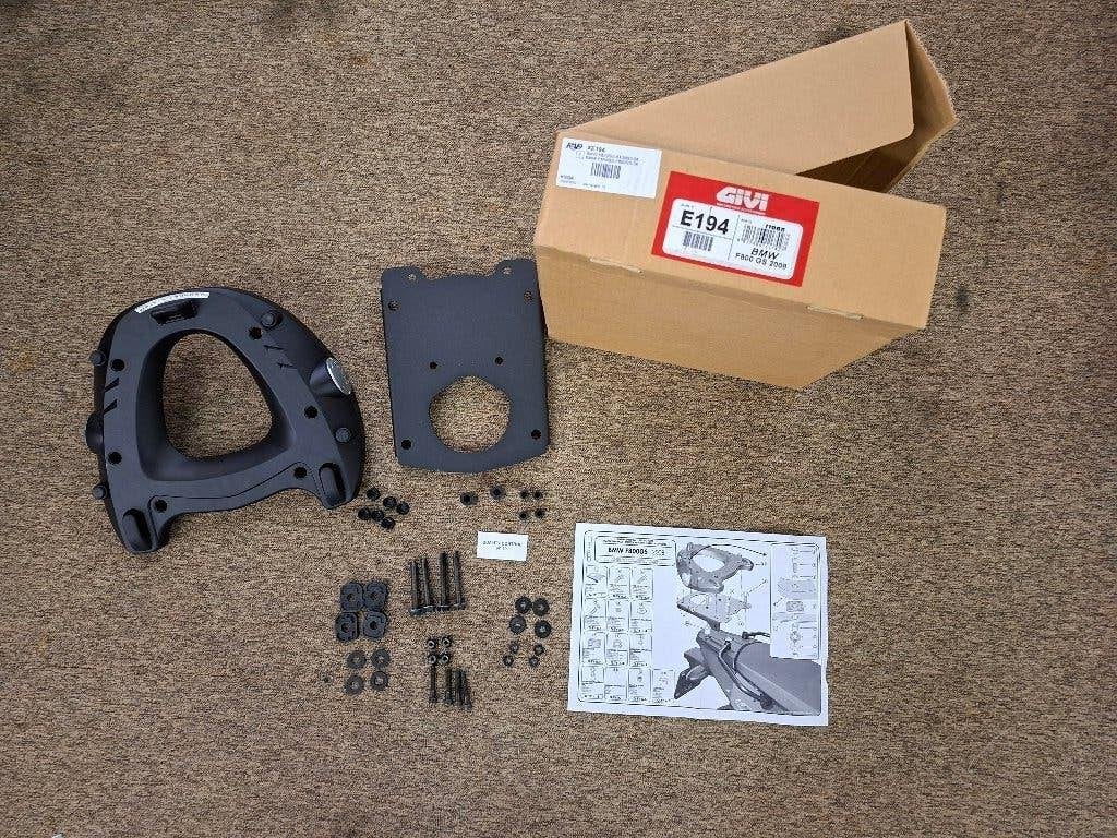 givi topcase plaat monokey f800gs, Motoren, Ophalen of Verzenden, Nieuw